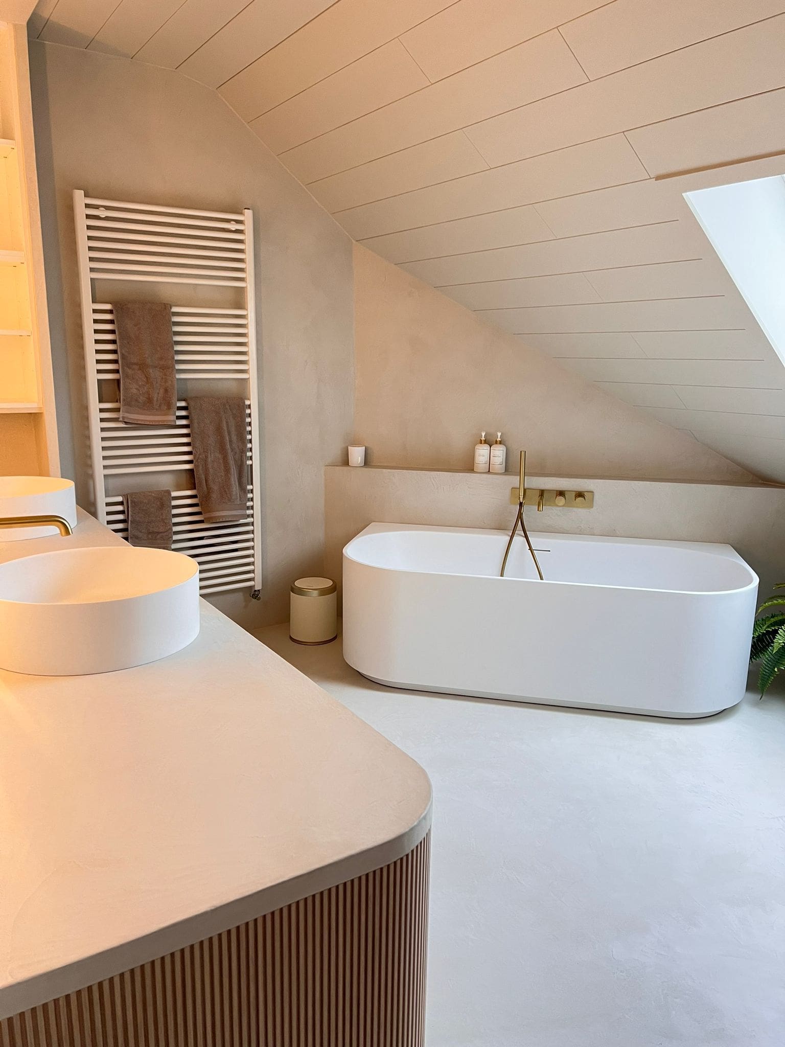 Deco Mortex Tessenderlo Badkamer